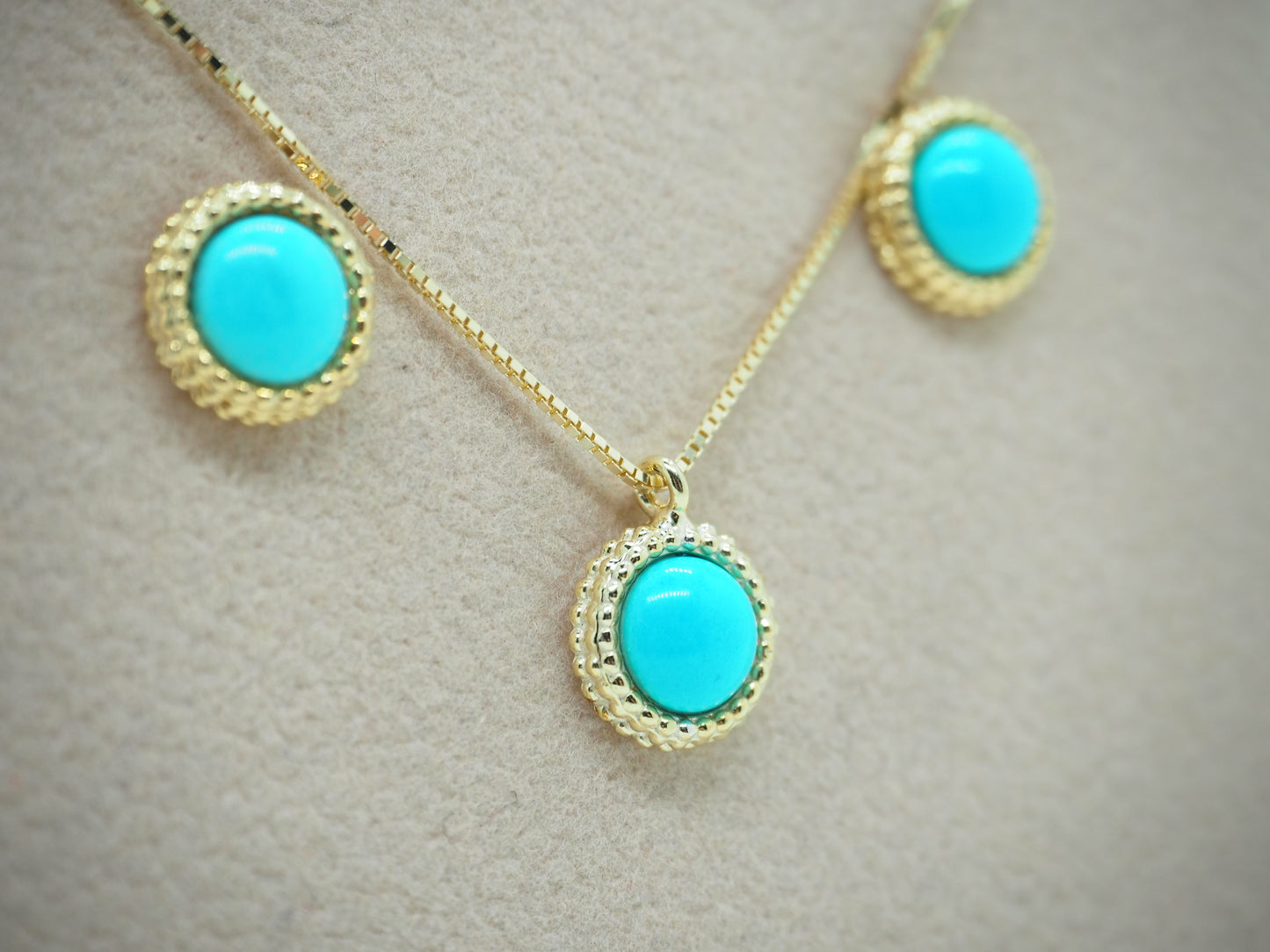 Parure turchese