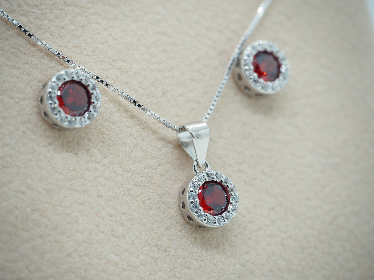 Parure rossa
