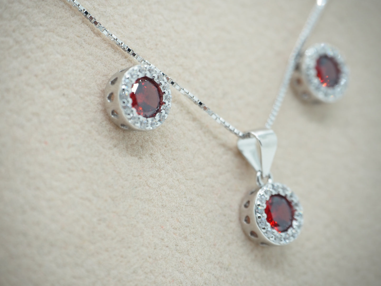 Parure rossa