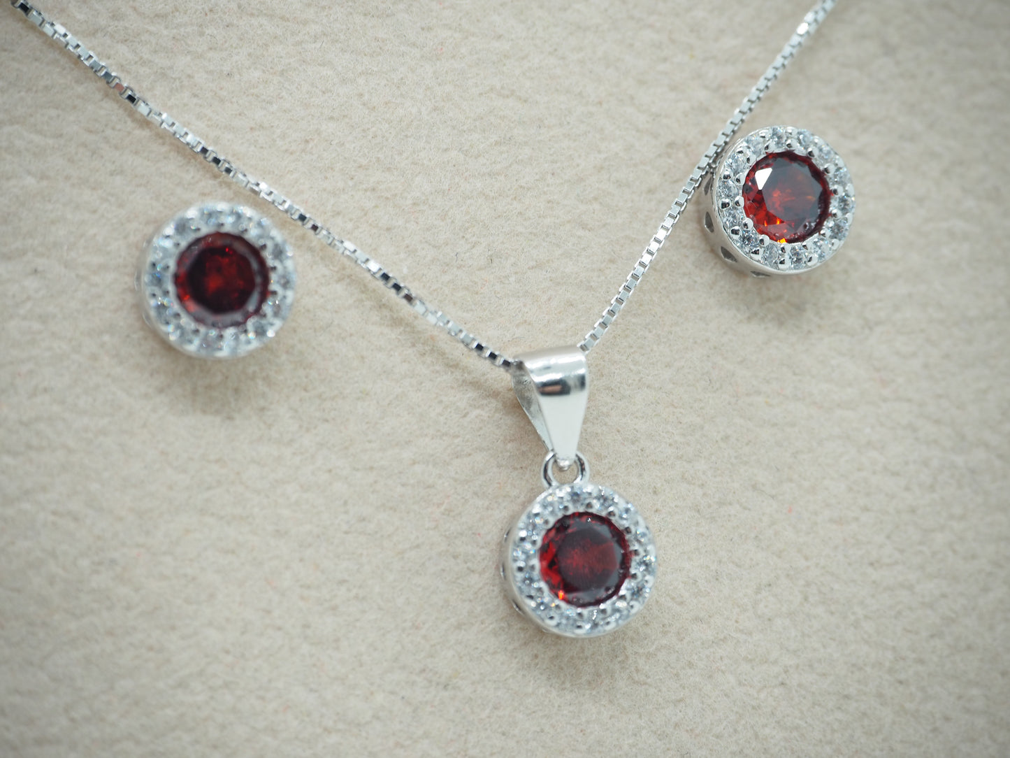 Parure rossa