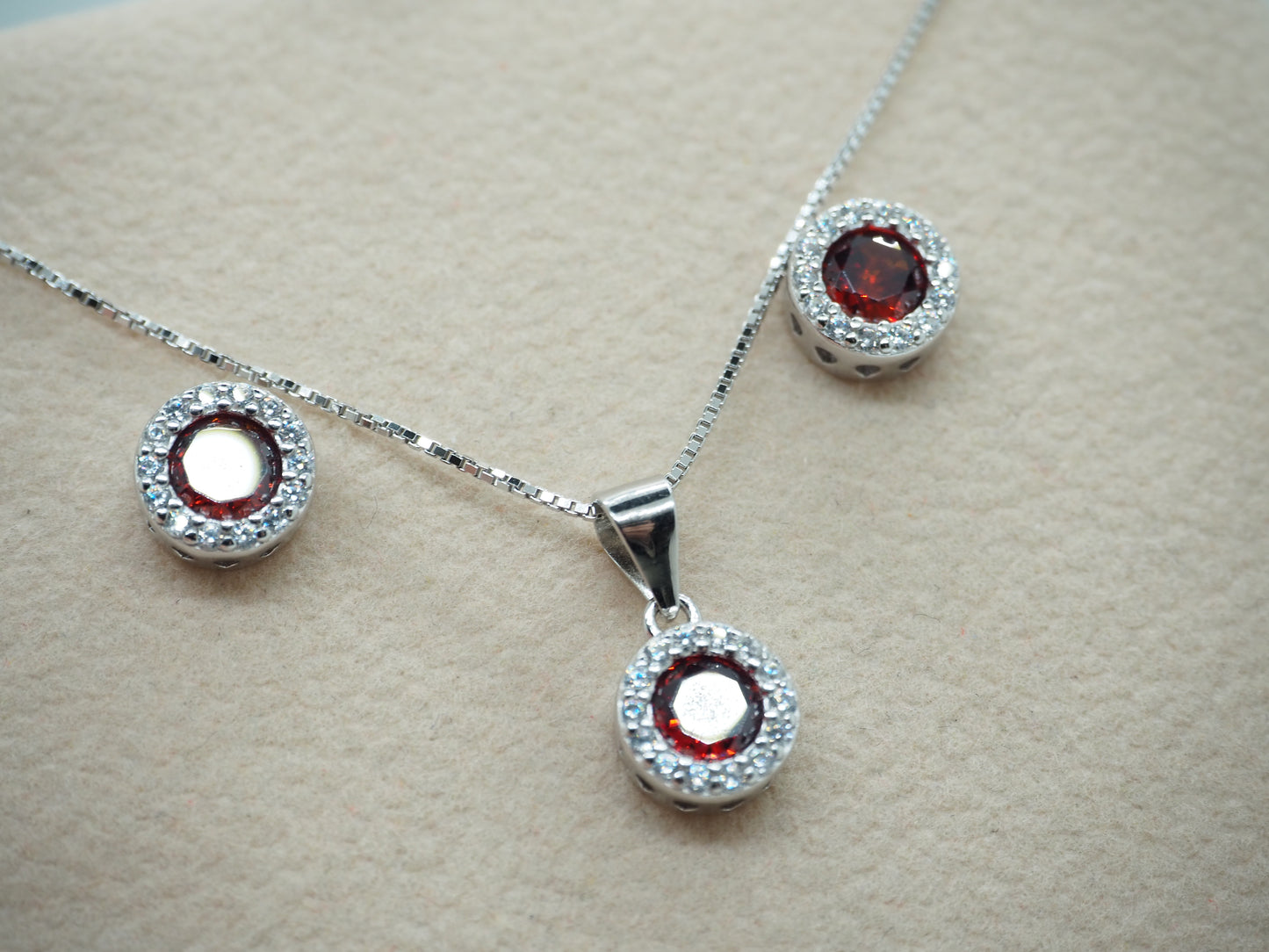 Parure rossa