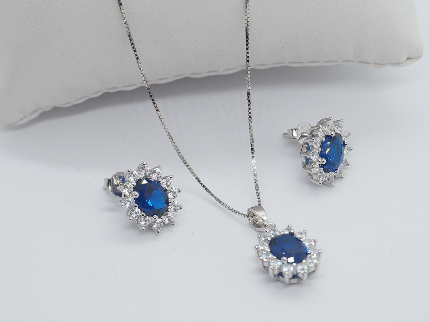 Parure Kate blu