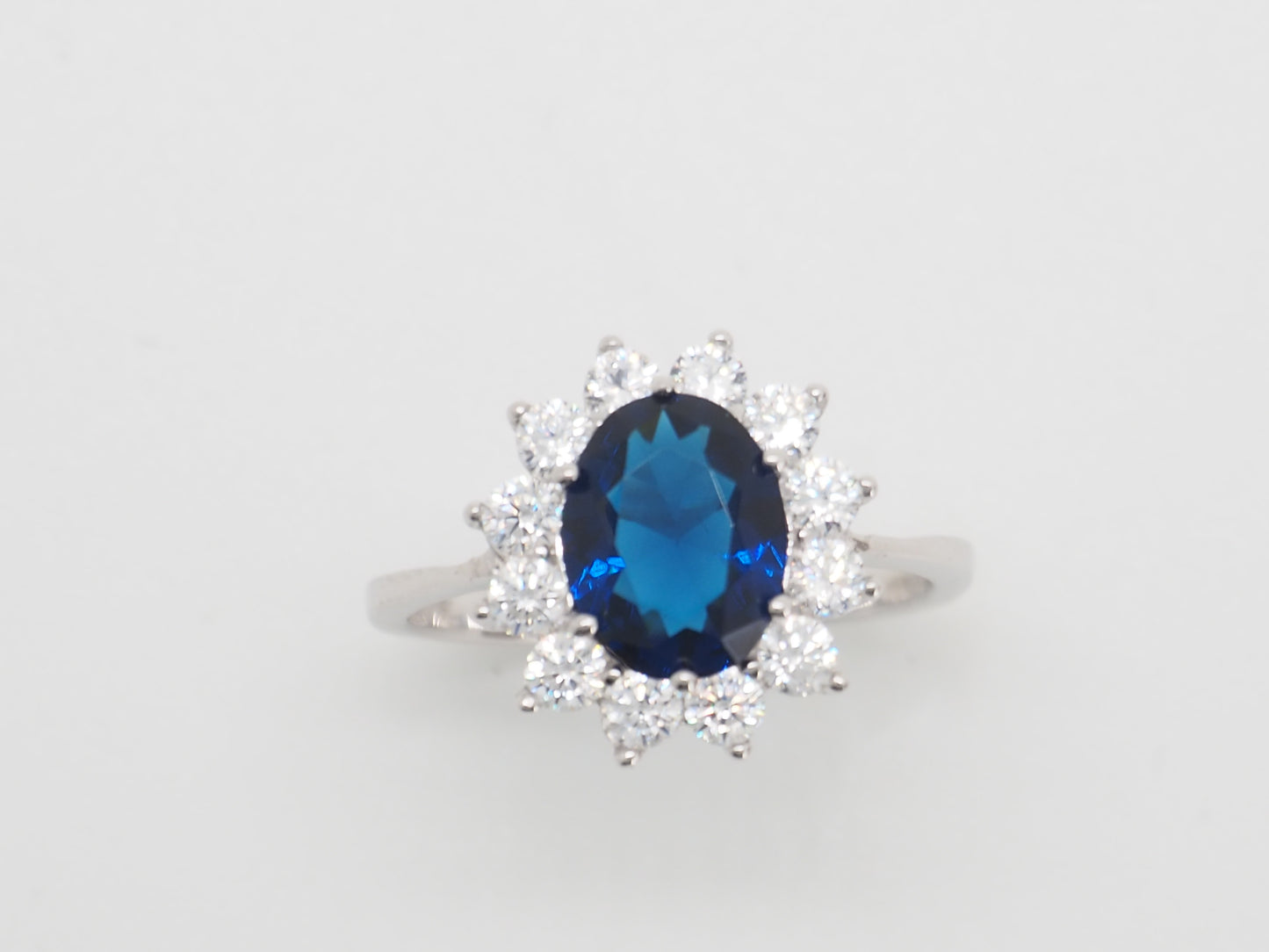 Anello Princess Blu