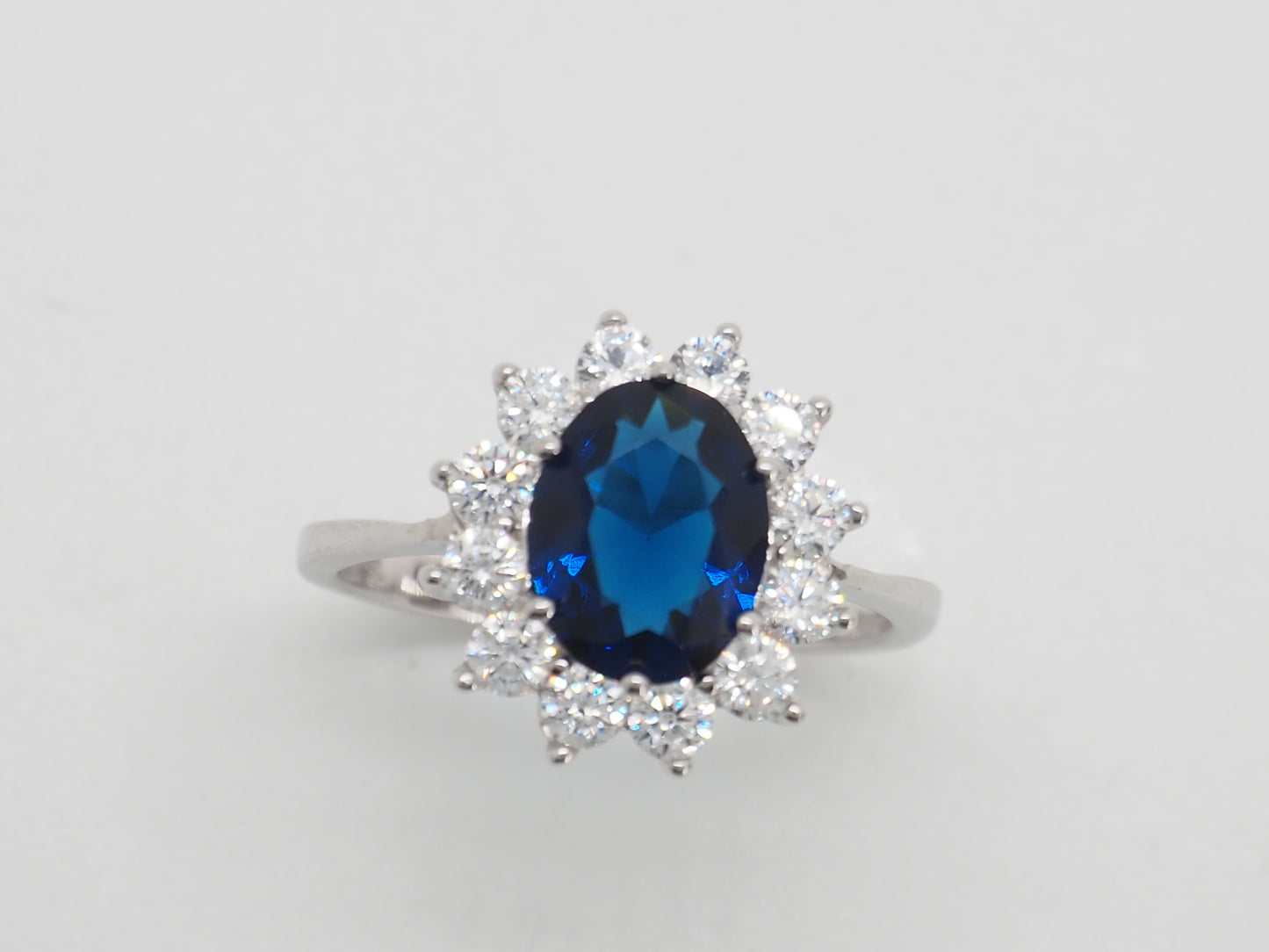 Anello Princess Blu