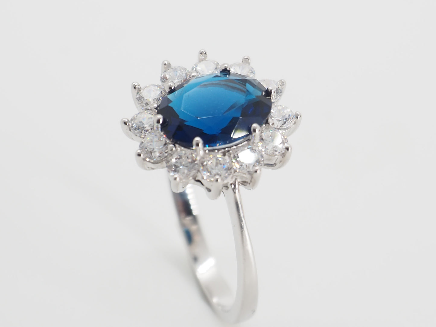 Anello Princess Blu