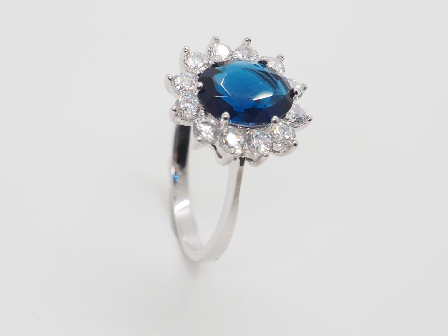 Anello Princess Blu