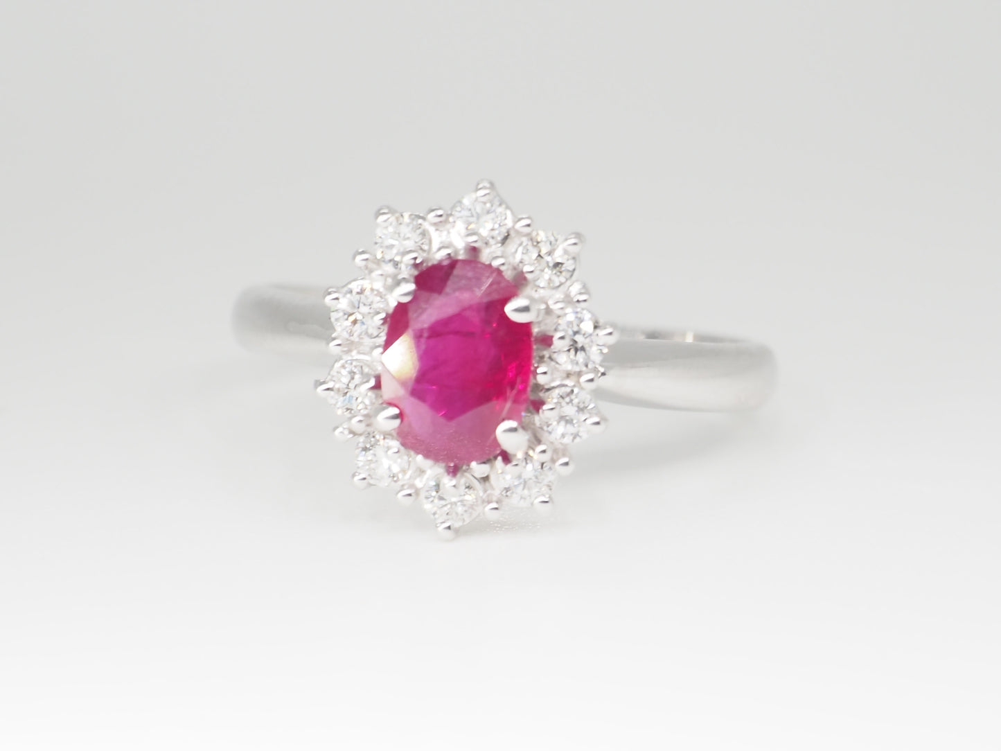 Anello Rubino Princess